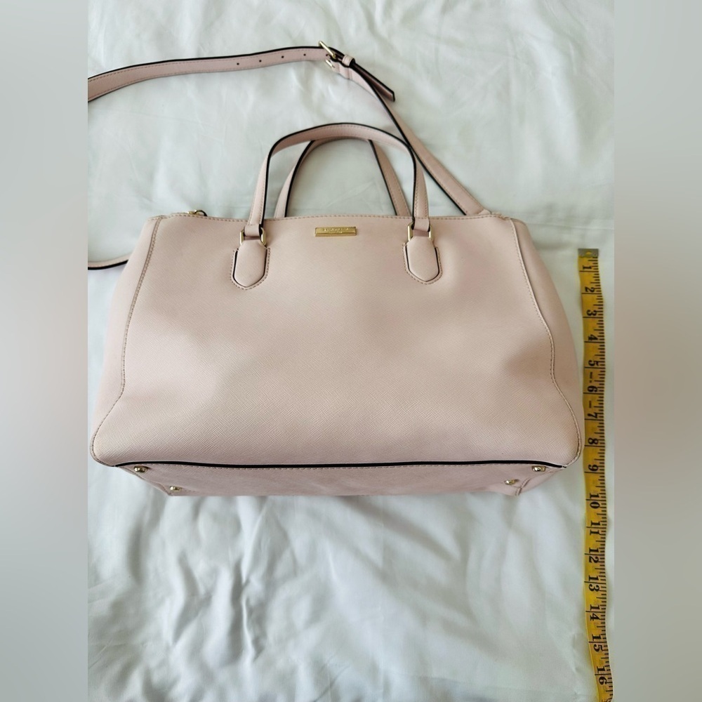 kate spade Blush Pink Satchel with Adjustable Strap - Picture 4 of 15
